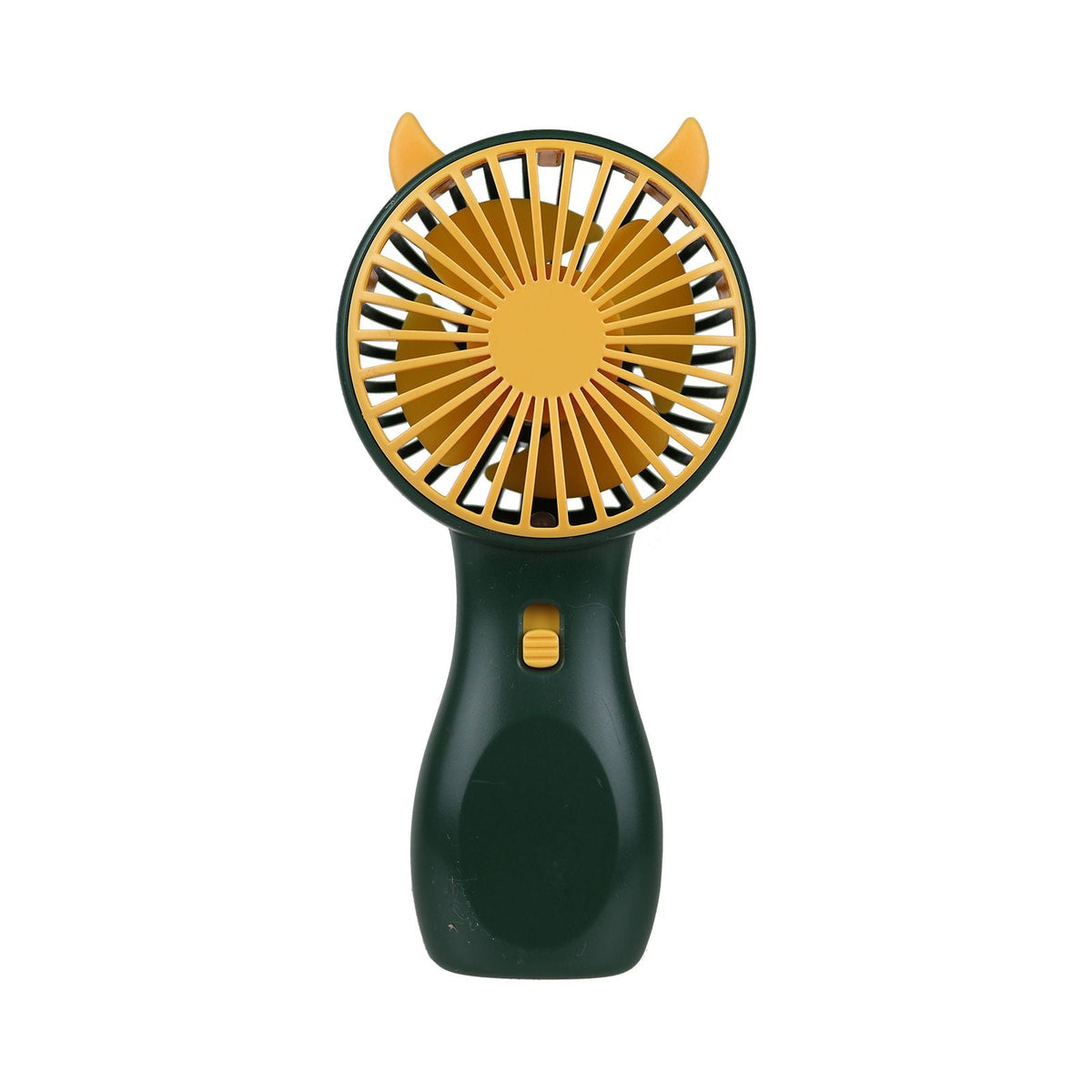 Mini ventilador portátil recargable con diseño de orejas de oso