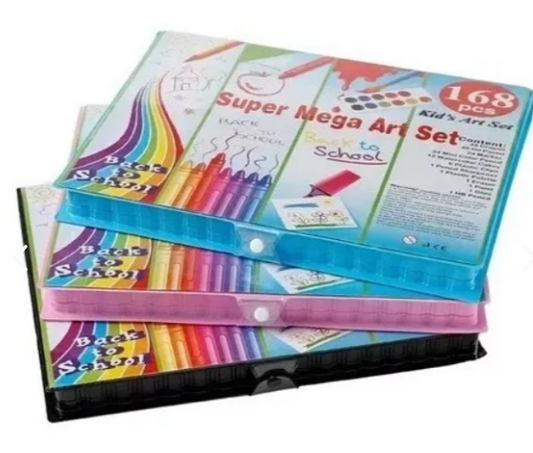 Set de arte 168 pcs colores