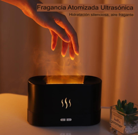 Lámpara Humidificadora forma de llama