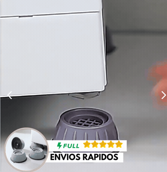 Silicona anti movidas pack 4 soporte